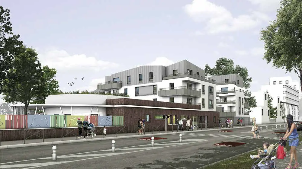 Construction de 36 Logements Collectifs et d'une Crèche Municipale
