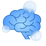 Icône cerveau formations